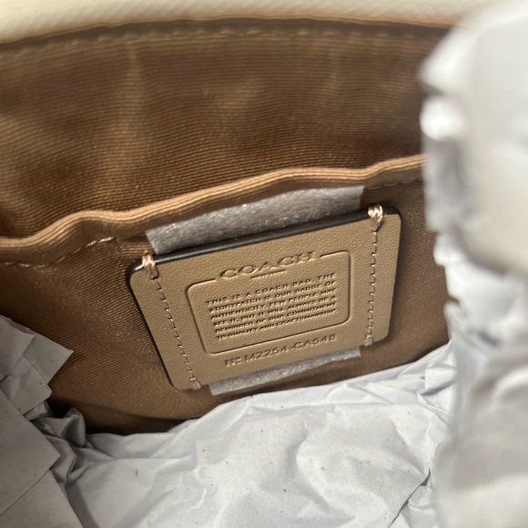 NWT Coach Teri Shoulder Bag  & Detached Strap - Picture 16 of 16